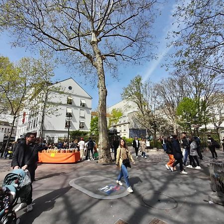 Apartmán Studio Equipe Metro Abbesses A Montmartre Paříž Exteriér fotografie